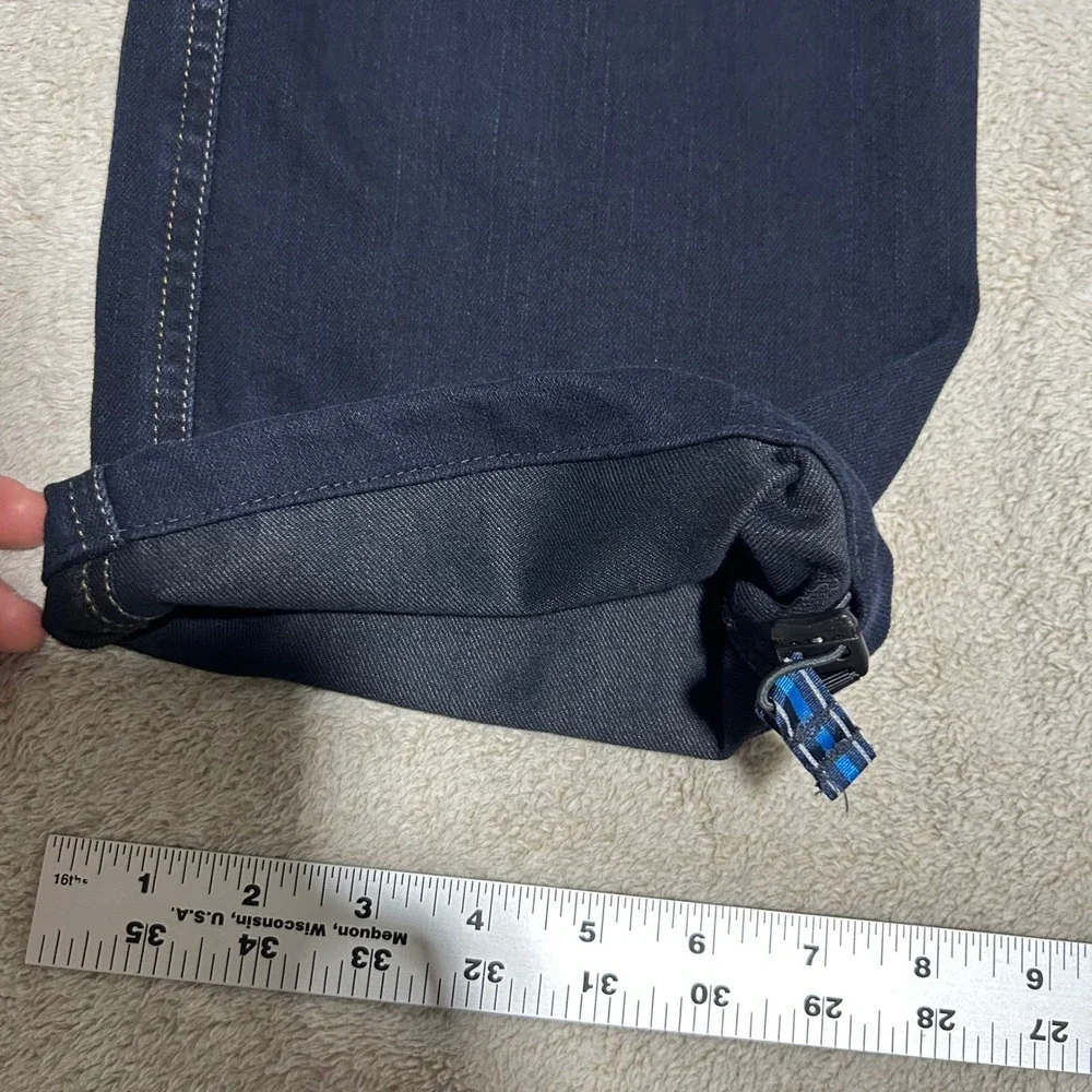 KUHL Disruptr Jeans Mens 34 27 Blue KUHLFLEX Stretch Performance  Hemmed Pics!